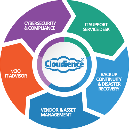 Cloudience Managed IT Services home