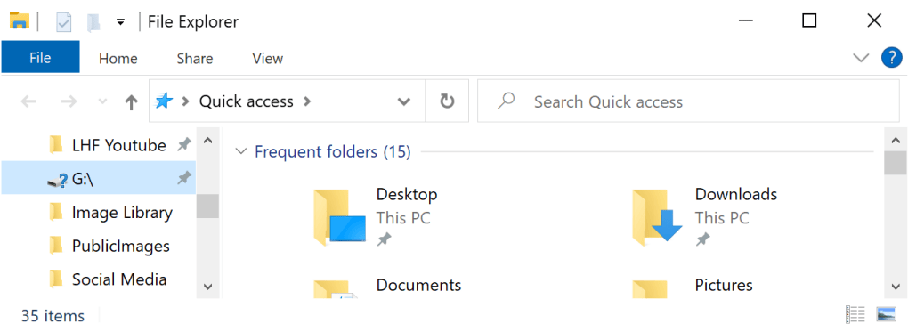 Google File Stream - File Explorer