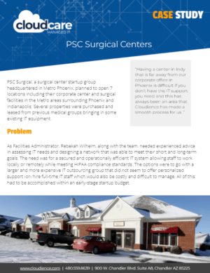 Surgery Center Case Study 1 PSC Surgical Thumbnail
